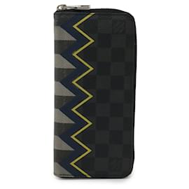 Portafoglio verticale Zippy Damier Graphite Louis Vuitton