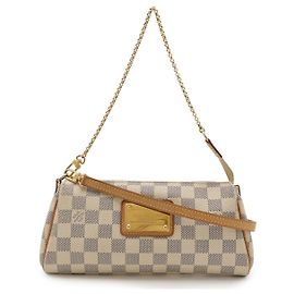 Eva Kettenhandtasche Damier Azur von Louis Vuitton