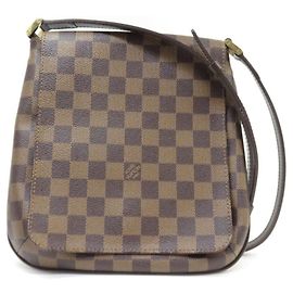 Borsa a Spalla Lunga Damier Musette Salsa di Louis Vuitton