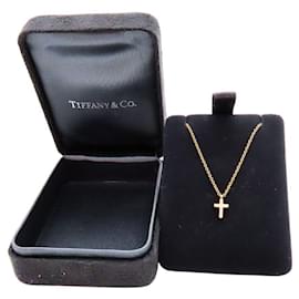 Collana in diamante Metro Cross Au750 di Tiffany & Co.