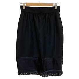 Autre Marque Falda de mezcla de seda La Perla