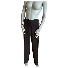 Gerard Darel Pantalones de traje marrón chocolate Gérard Darel – Corte recto elegante