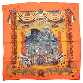 Bufanda Hermès Carré 90 - L'ATLANTIDE