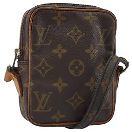 LOUIS VUITTON Monogram Mini Danube Schultertasche M45268 LV Auth 158435