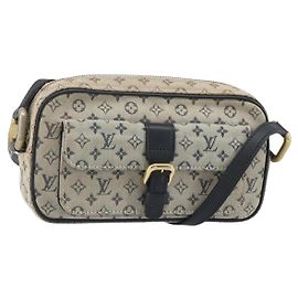 LOUIS VUITTON Borsa a Spalla Monogram Mini Juliet MM Blu M92004 LV Auth 161047