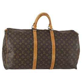 LOUIS VUITTON Borsa Boston Monogram Keepall 55 M41424 LV Auth 161537