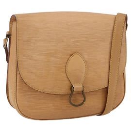 LOUIS VUITTON Borsa a Spalla Epi Saint Cloud GM Beige M52196 LV Auth hk3269