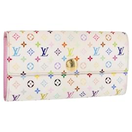 LOUIS VUITTON Carteira Sarah Monograma Multicolorido M93745 Auth 163012 - Louis Vuitton