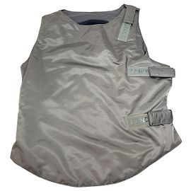 Vintage Fendi Roma Weste Silber 36/S