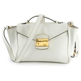 Borsa in pelle bianca Prada BT0962