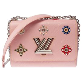 Bolso LOUIS VUITTON Twist de Cuero Rosa - 103189