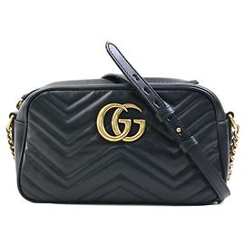 Gucci GG Marmont Leder Schultertasche