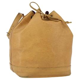 LOUIS VUITTON Bolso de Hombro Epi Noe Tassili Amarillo M44009 LV Auth 162958