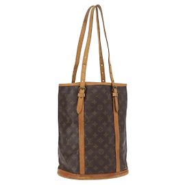 LOUIS VUITTON Monogram Bucket GM Schultertasche M42236 LV Auth hk3283