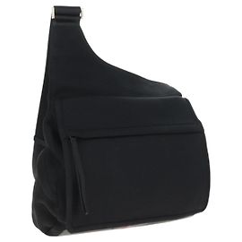 Borsa a Spalla Sportiva PRADA in Nylon Nero Argento Autentica 160515