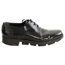 Scarpe stringate in pelle nera - Balenciaga