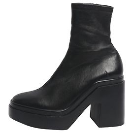 Robert Clergerie Botines de cuero negro Nina - talla EU 37,5