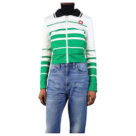 Giacca cropped a righe verdi - taglia XS - Casablanca