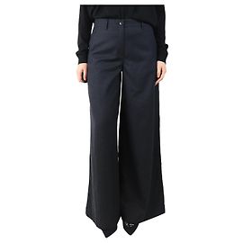 Theory Pantalones anchos grises - talla UK 10