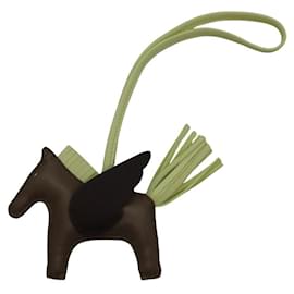 Charm de bolsa de cuero Pegasus Rodeo PM de Hermès