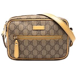 Sac bandoulière Gucci Beige GG Supreme