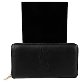 Monogramm Reißverschluss-Langgeldbörse - Saint Laurent