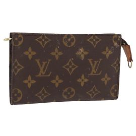 LOUIS VUITTON Monogram Bucket PM Accessory Pouch LV Auth 162751