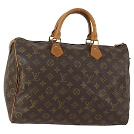LOUIS VUITTON Borsa a Mano Monogram Speedy 35 M41524 Auth LV am10413
