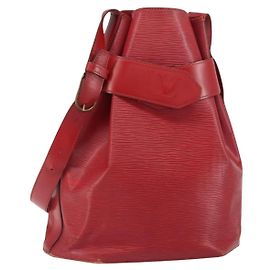 LOUIS VUITTON Borsa a Spalla Epi GM Rossa M80197 LV Auth 161138
