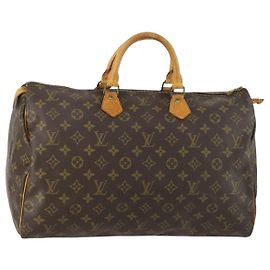 LOUIS VUITTON Borsa a Mano Monogram Speedy 40 M41522 LV Auth am10399