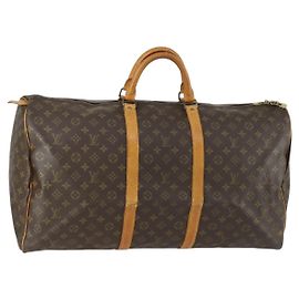 LOUIS VUITTON Borsa Boston Monogram Keepall 60 M41422 LV Auth 159339