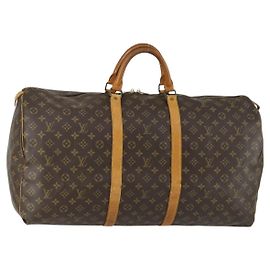 LOUIS VUITTON Borsa Boston Monogram Keepall 60 M41422 Auth LV am10371
