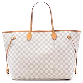 Louis Vuitton Neverfull GM Damier Azur Bianco
