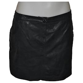Liu.Jo Falda Liu Jo negra de ecopiel talla 44 IT