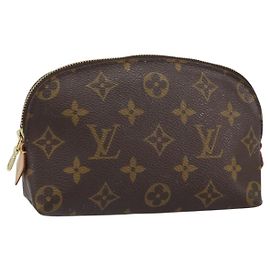 LOUIS VUITTON Pochette Cosmetica Monogram PM Pouch M43998 LV Auth hk3241