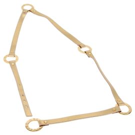 Céline CINTURA CELINE Pelle 66,9"" Oro Auth 160949