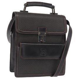 BALLY Borsa a Spalla in Pelle Nera Auth 160734