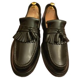 Mocassini Loake in pelle nera