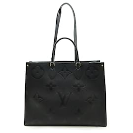 Borsa tote On the Go GM in Monogram Empreinte Louis Vuitton