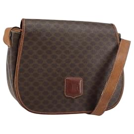 Céline Borsa a Spalla Macadam Vintage Celine in Tela e Pelle