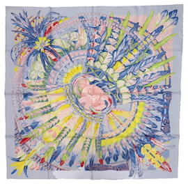 Foulard in seta Hermès Carré 90 Danse Pacific