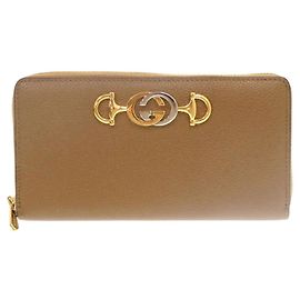 Gucci Zumi langer Leder Geldbeutel