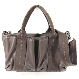 Borsa a spalla in pelle Hermès Caravan Horizontal PM