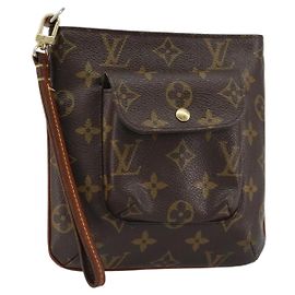LOUIS VUITTON Pochette Partition Monogram M51901 LV Auth 161165