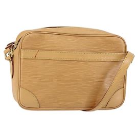 LOUIS VUITTON Borsa a Spalla Trocadero 23 Epi Beige LV Auth 161414
