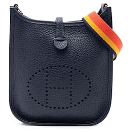 Hermès Evelyne TPM – Pelle Clemence Bleu Nuit (2018)