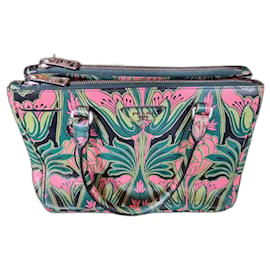 Borsa a Mano Prada con Stampa Floreale