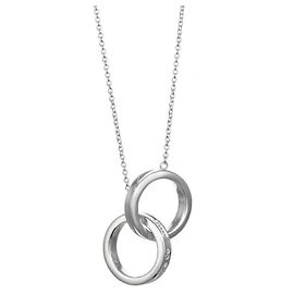 Autre Marque Collar Tiffany & Co. de plata 925 con doble círculo