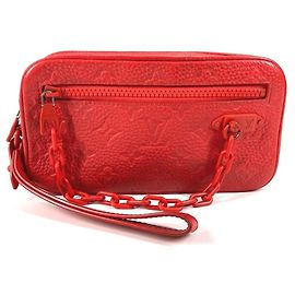 Pochette Volga Rossa in Monogram Empreinte di Louis Vuitton