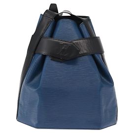 Borsa a spalla vintage Louis Vuitton in pelle Epi PM